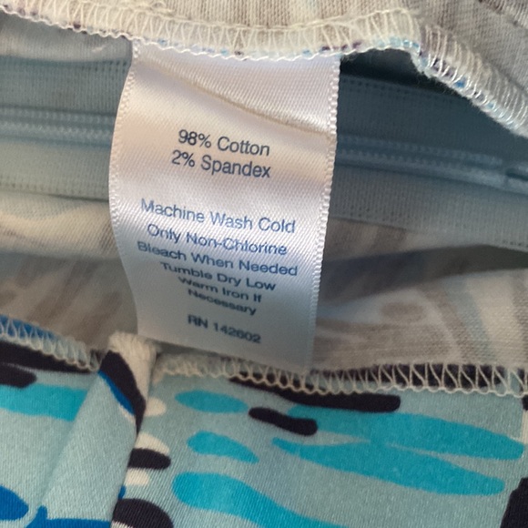 Sail to Sable STS Sail Boat Print Gold Button Shorts - M - Picture 10 of 11